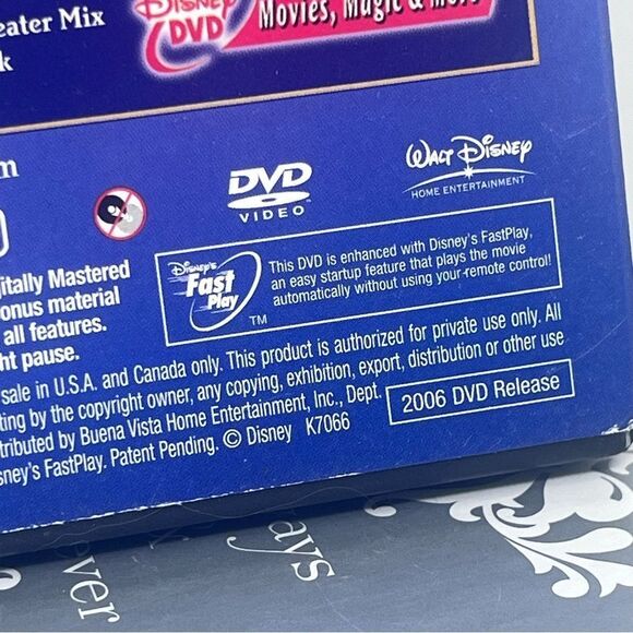 2006 Disney’s Lady and the Tramp 50th Anniversary Edition 2 disc DVD - Picture 3 of 7